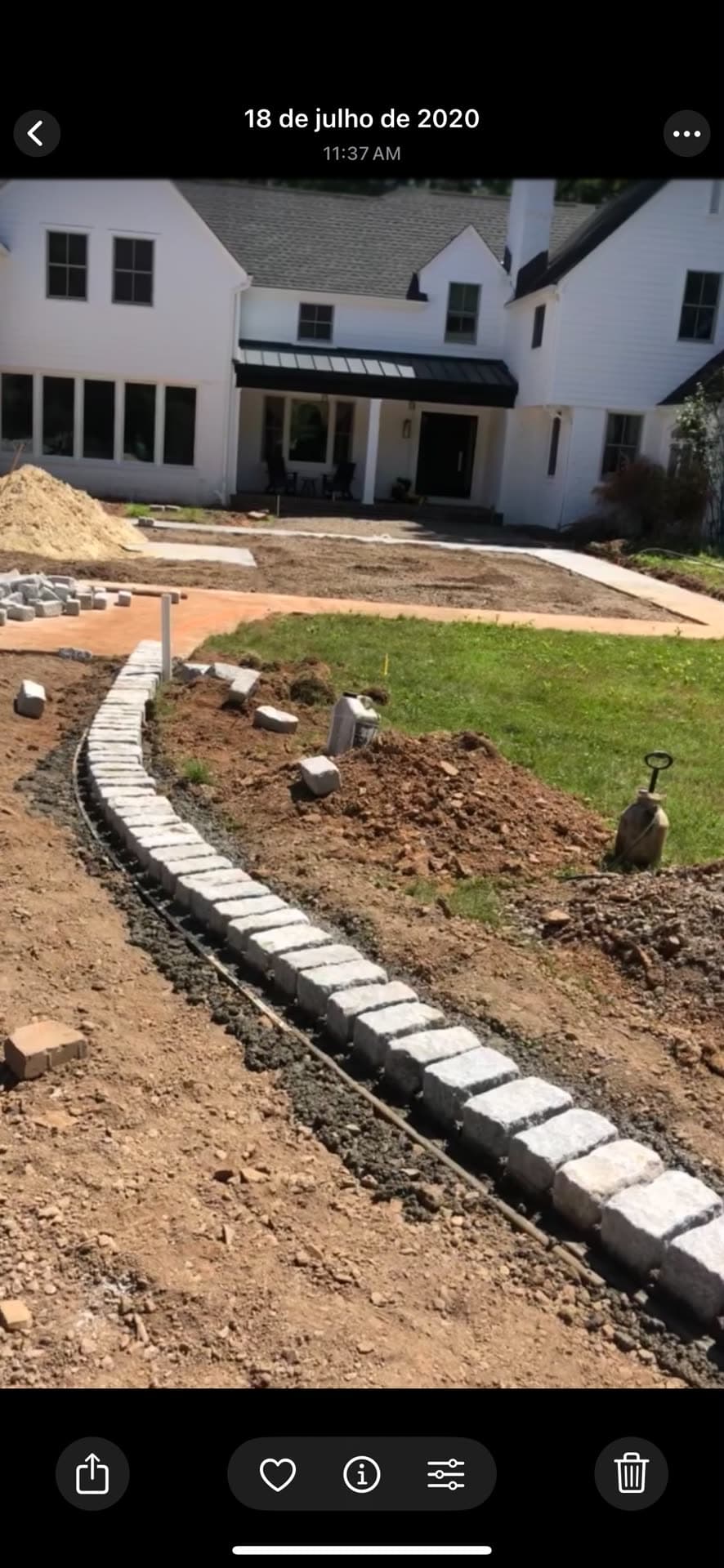 CMU Block Foundation by JCS Construction & Landscaping in New Jersey