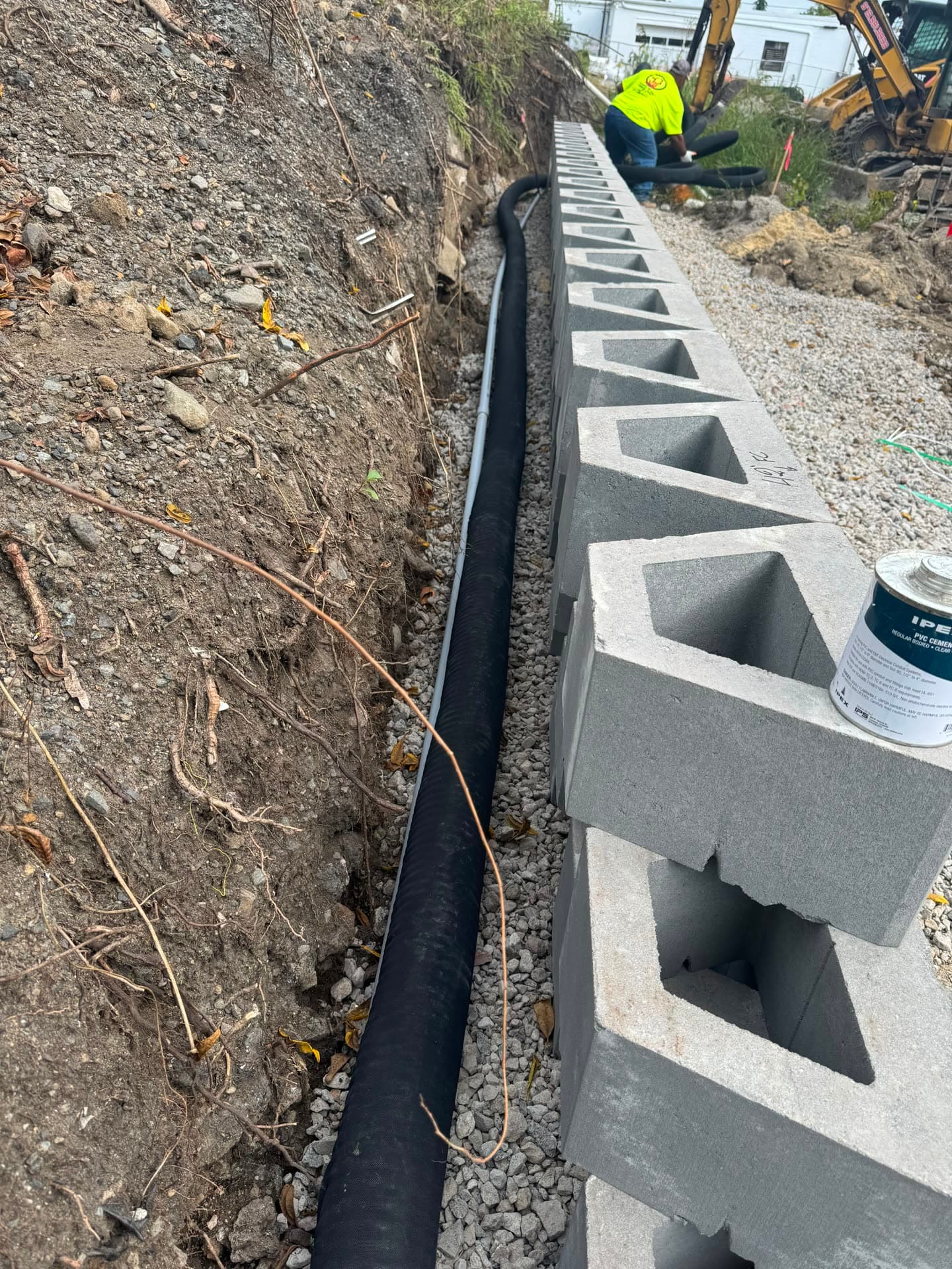 Foundation block detail
