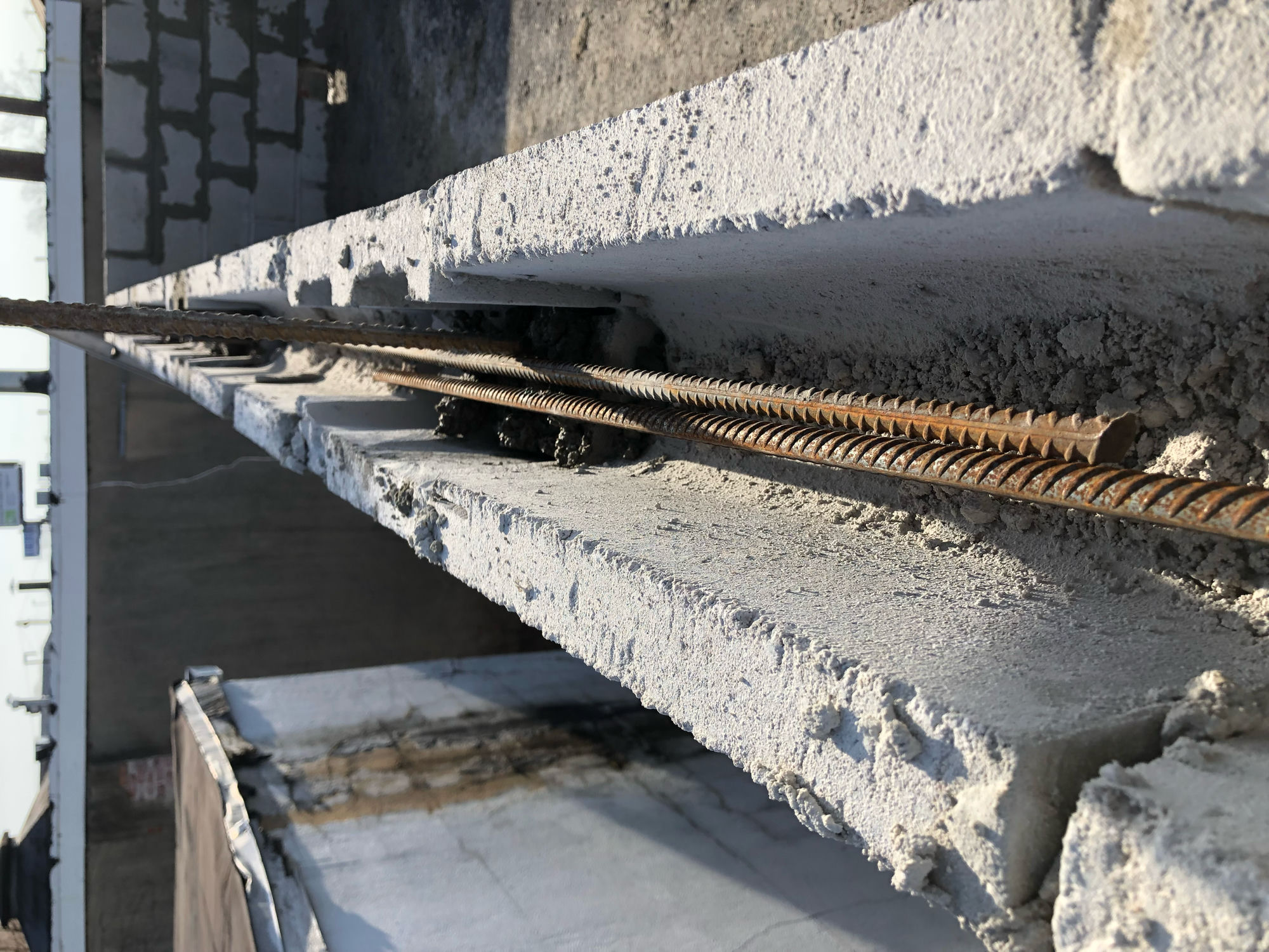 Rebar Concrete Steps
